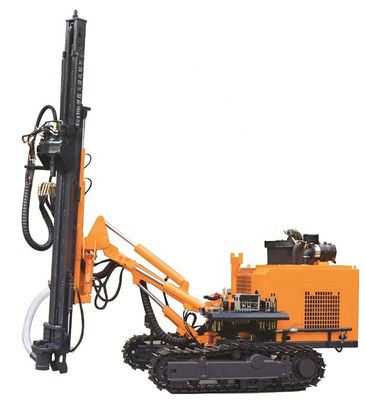 Bon prix foreuse hydraulique de chenille de puissance diesel de profondeur de 25m en ligne